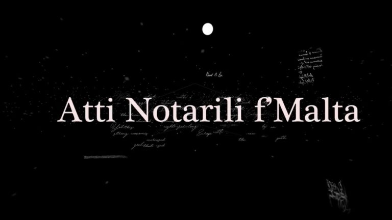 Atti Notarili f'Malta