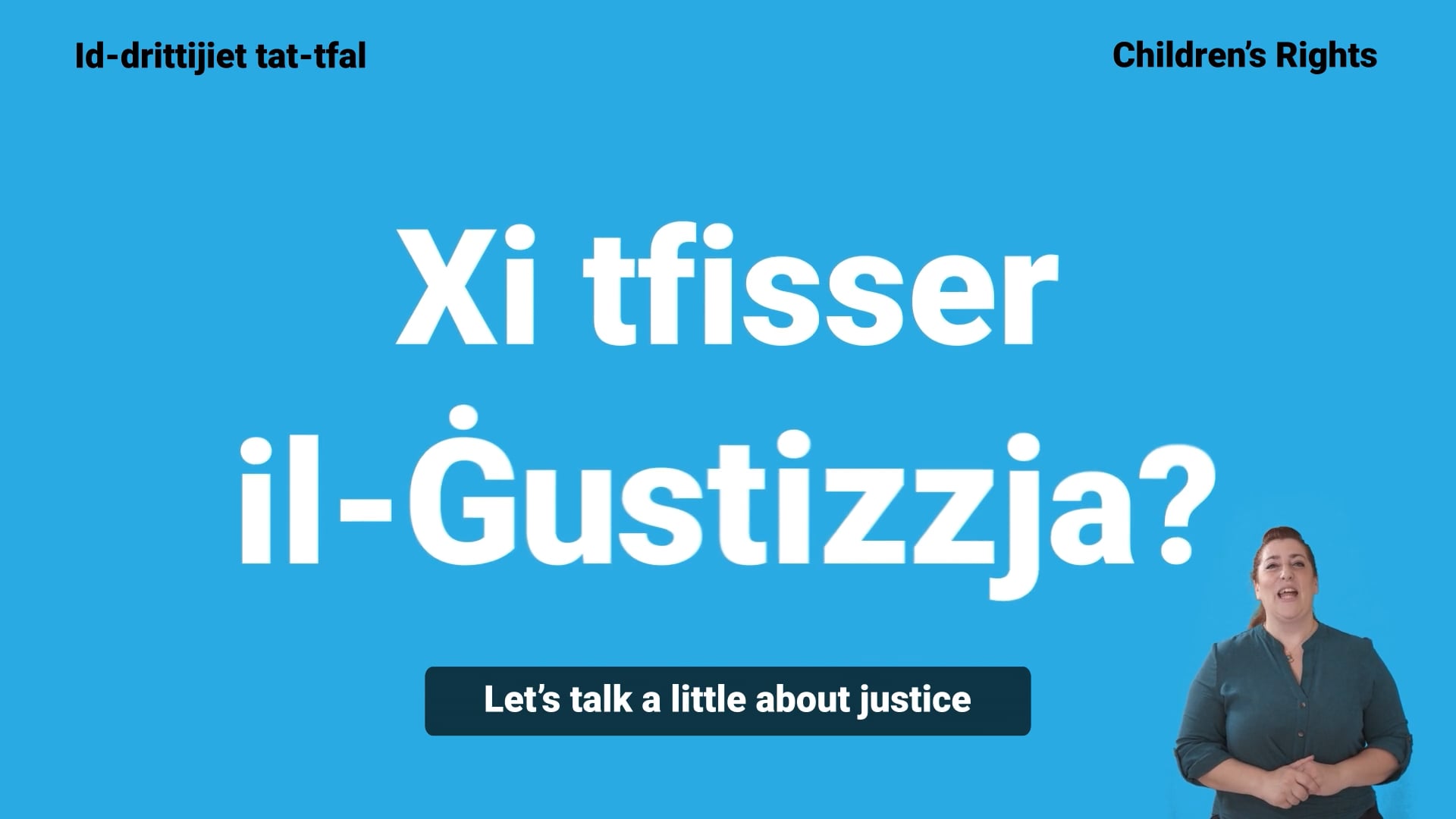 Xi tfisser il-Gustizzja