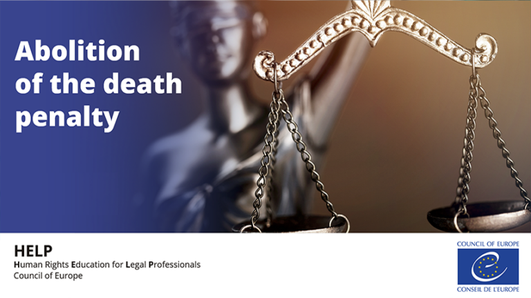 Abolition of the Death Penalty