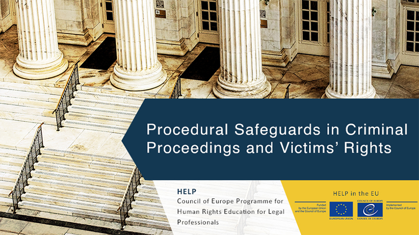 Procedural Safeguards in Criminal Matters and Victim's Rights