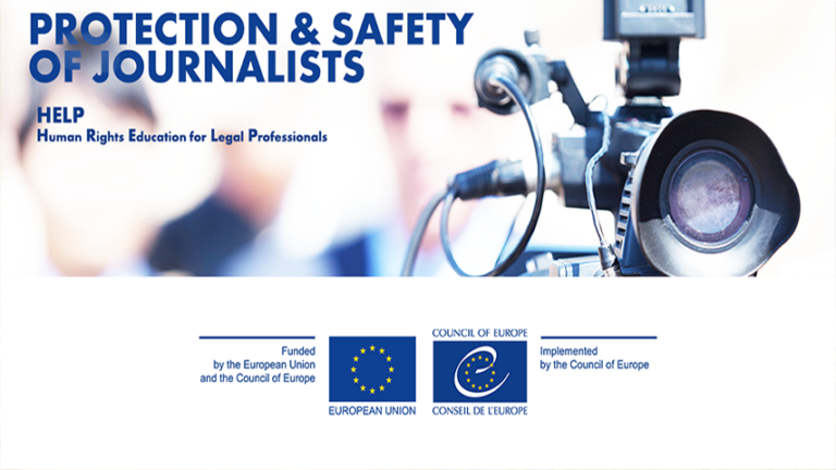 Protection and Safety of Journalists