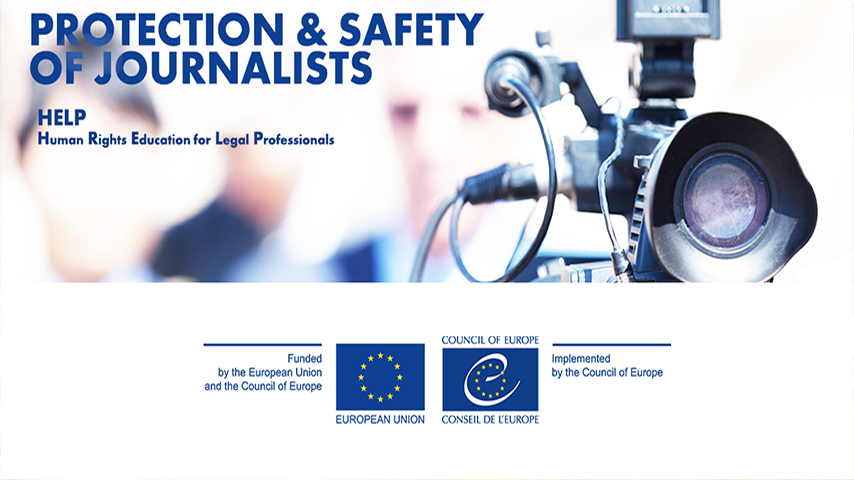 Protection and Safety of Journalists