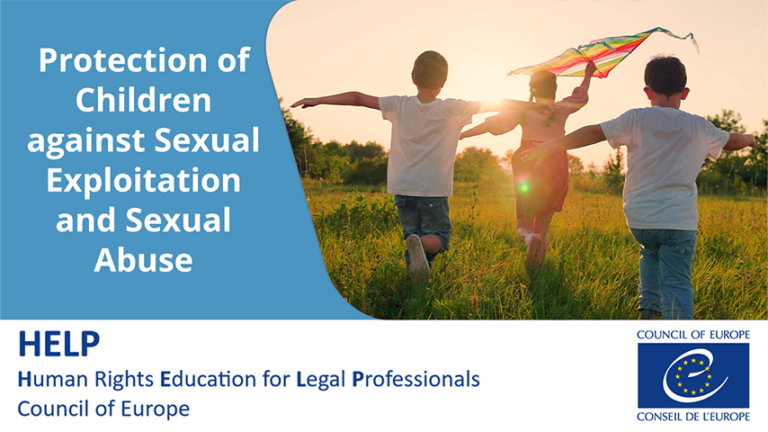 Protection of Children against Sexual Exploitation and Sexual Abuse
