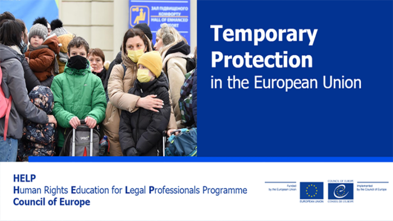 Temporary Protection in the European Union