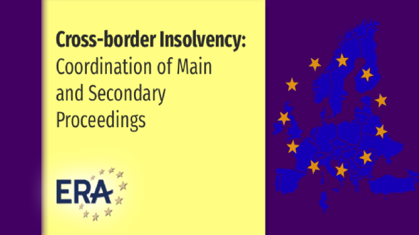 Cross-border Insolvency Coordination of Main and Secondary Proceedings