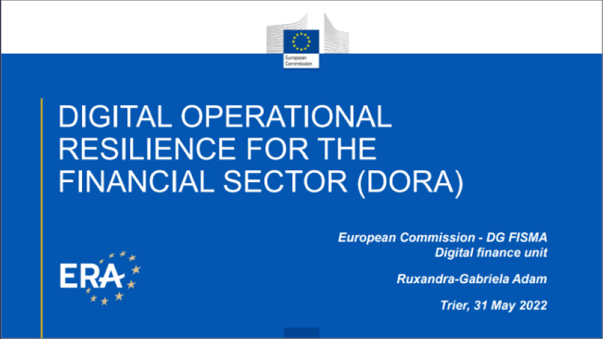 Exploring DORA – the Digital Operational Resilience Act