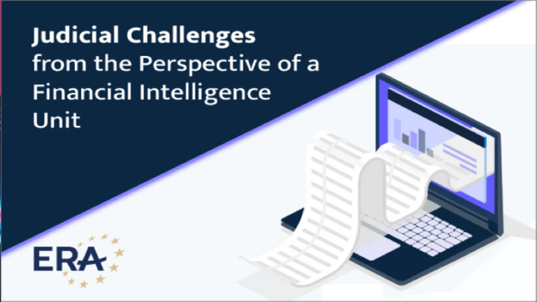 Judicial Challenges from the Perspective of a Financial Intelligence Unit