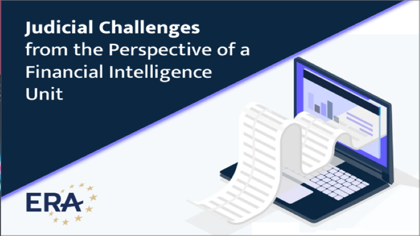 Judicial Challenges from the Perspective of a Financial Intelligence Unit