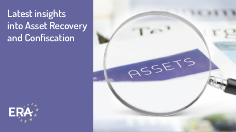 Latest insights into Asset Recovery and Confiscation