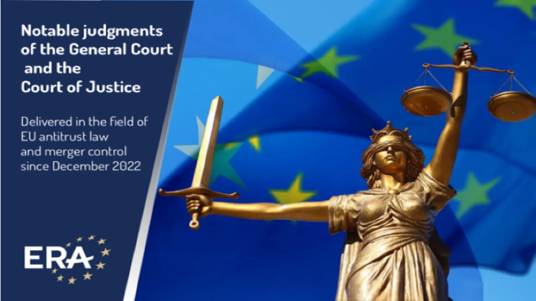 Notable judgements of the General Court and the Court of Justice delivered in the field of EU antitrust law and merger control since December 2022