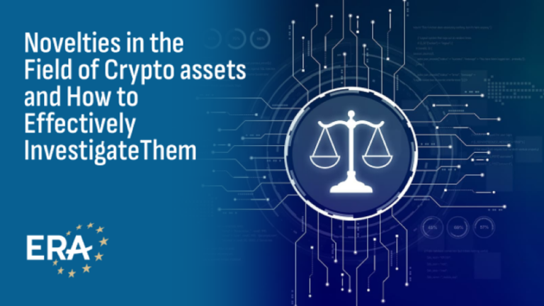 Novelties in the Field of Crypto assets and How to Effectively Investigate Them