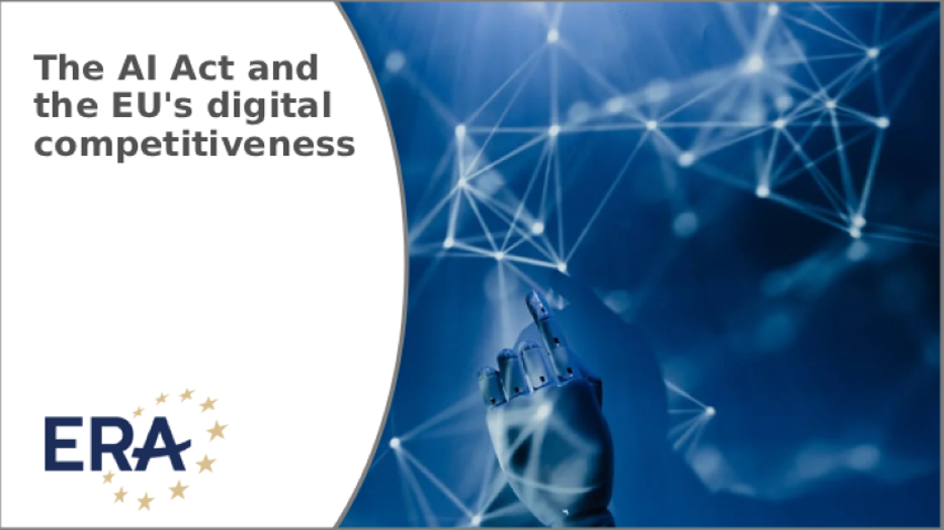 The AI Act and the EU's digital competitiveness